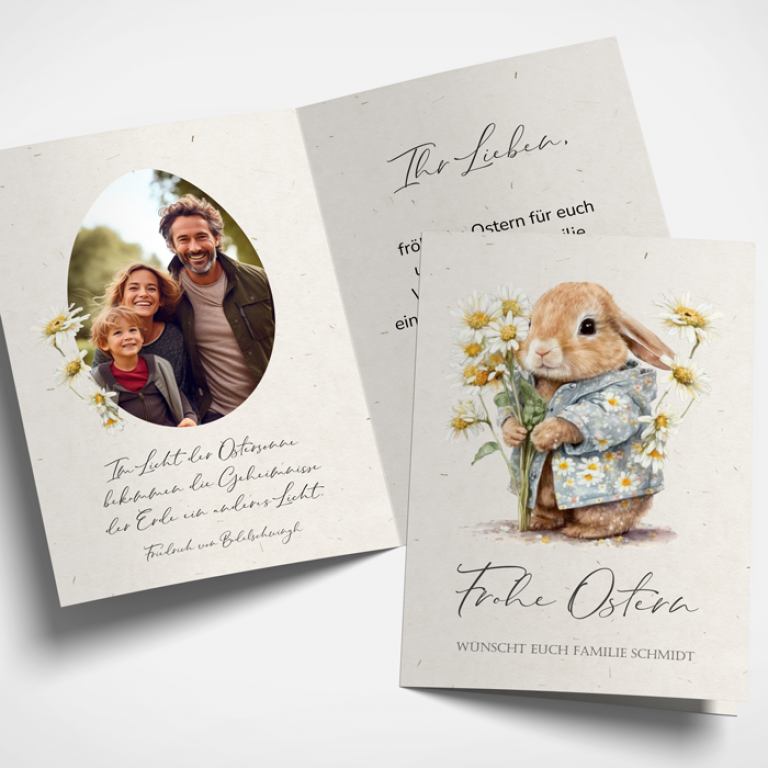Osterkarte „Mit Freunden“ Von Regal Publishing – 20,3 X 15,2 Cm – Hochwertig, Mit Umschlag