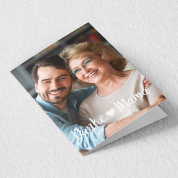 Karte zum Muttertag - Danke Mama