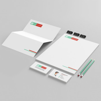 Briefpapier bedrucken - DIN A4, 4/4 farbig