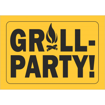 Geburtstagseinladung - Grillparty