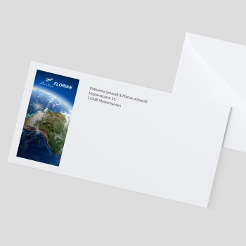 Umschläge Geburtstag - Kosmos